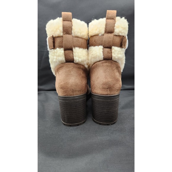 Top Moda Pluto faux fur boots, Size 7.5 - Picture 4 of 11